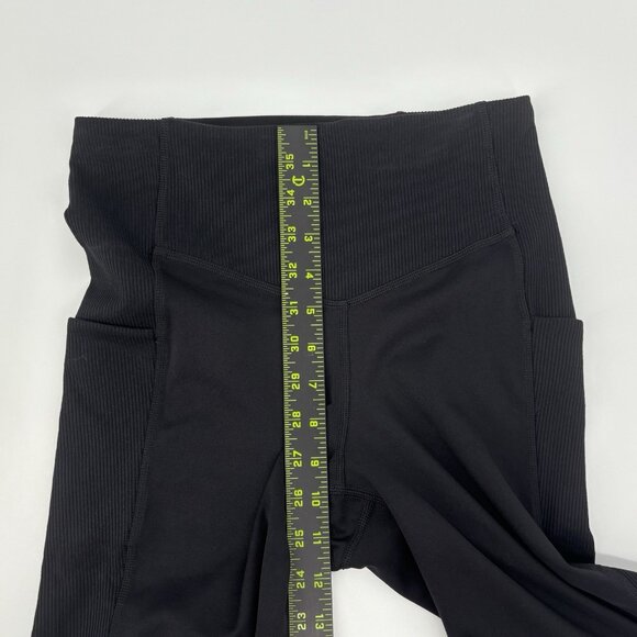 The North Face Dune Sky 9" Tight Biker Shorts Black Pocket Women's Size Medium - Picture 10 of 11